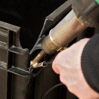 Sudura in plastic lazi transport