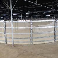 Sudura in plastic bazin ferma piscicola