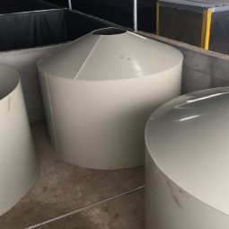 Sudura in plastic filtru bio ferma piscicola (ferma de pesti)