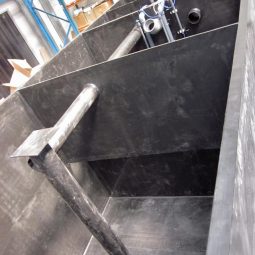 Sudura in plastic bazin deseuri